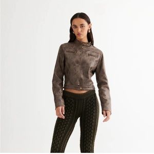 Lioness Bella Moto Jacket size Small
